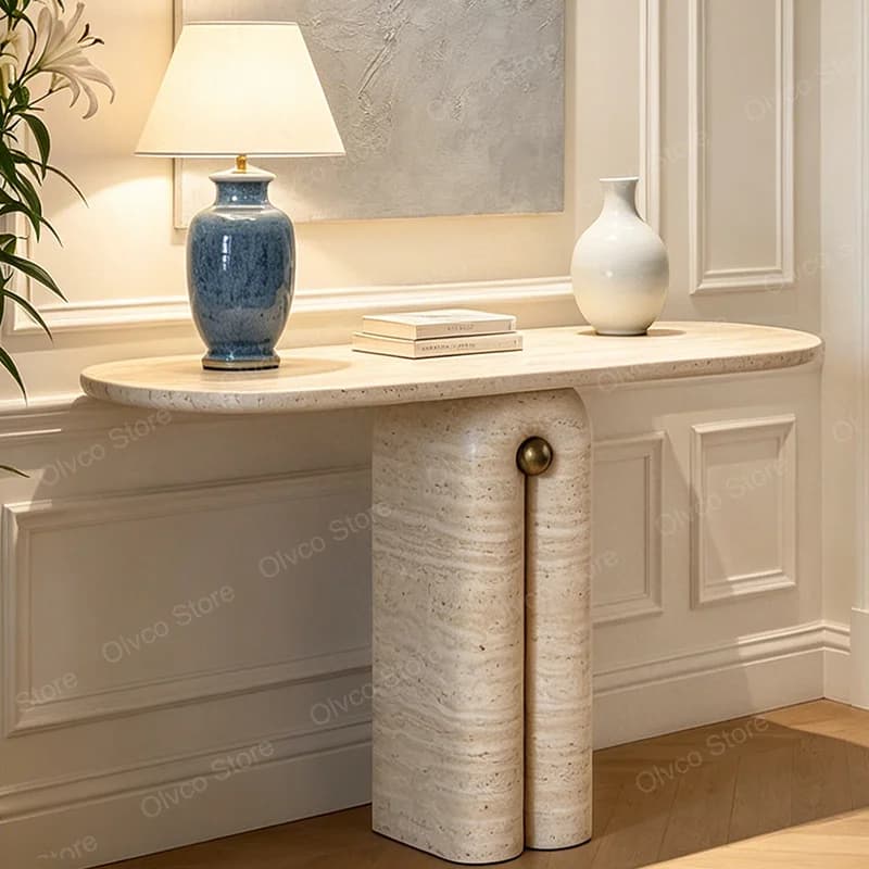 American Popular Console Table Functional Apartment Entryway Table Storage Creative Console Entree Modern Home Furniture