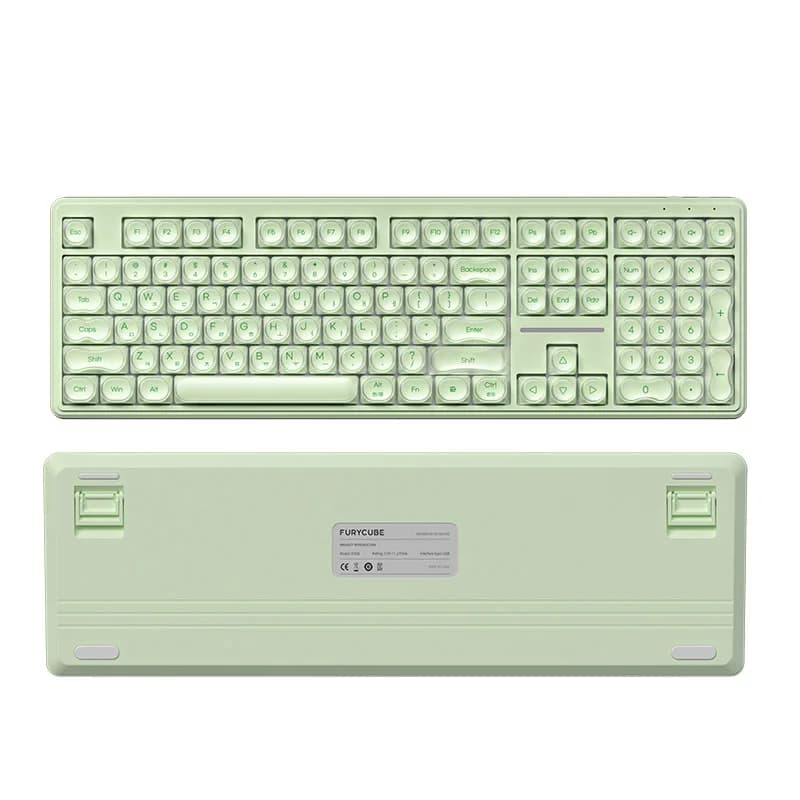 Three-mode wireless bluetooth mechanical feel keyboard e-sports office high-value wired keyboard