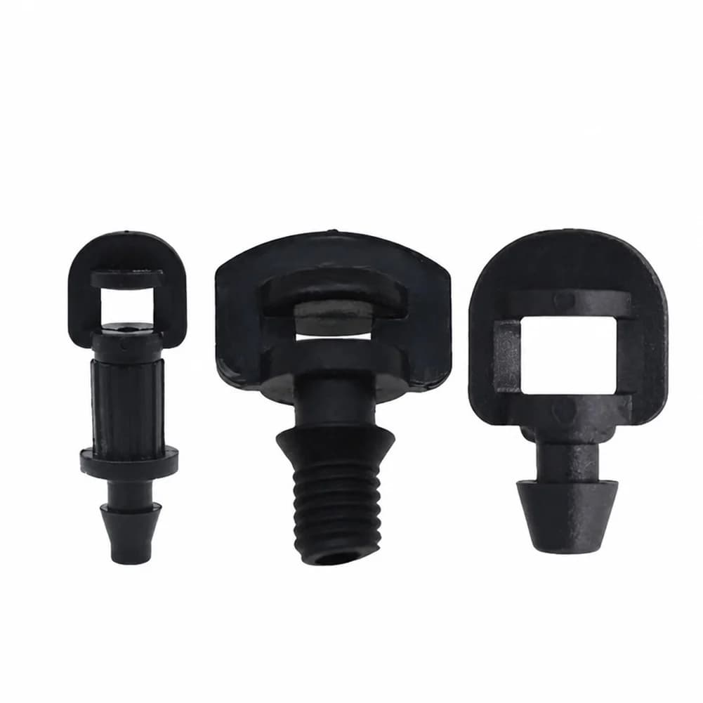 100Pcs Water Saving PP Plastic Spray Nozzle Angle Refraction Small Sprinkler Head Garden Irrigation Fitting For Backyard Plants