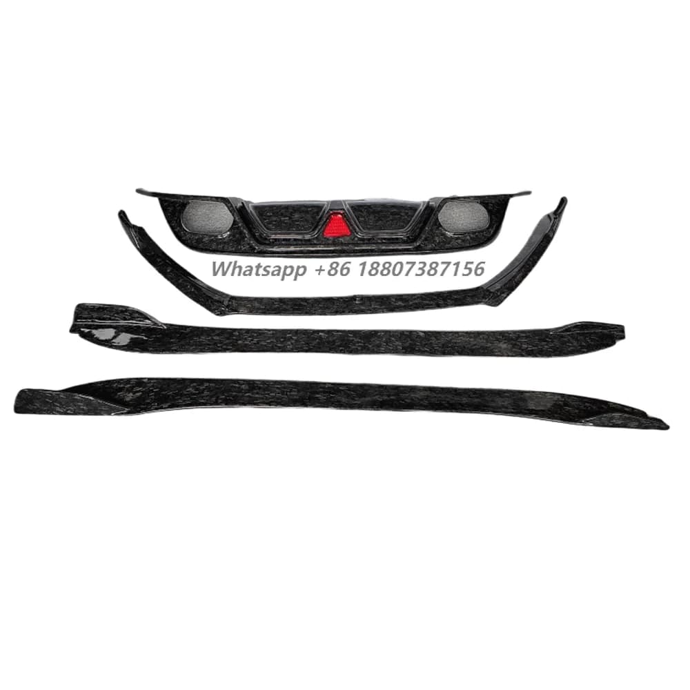 High Quality Forged Carbon Fiber Body Kit for 2013-2019 F-Type Includes Front Bumper Lip Skirt and Rear Diffuser