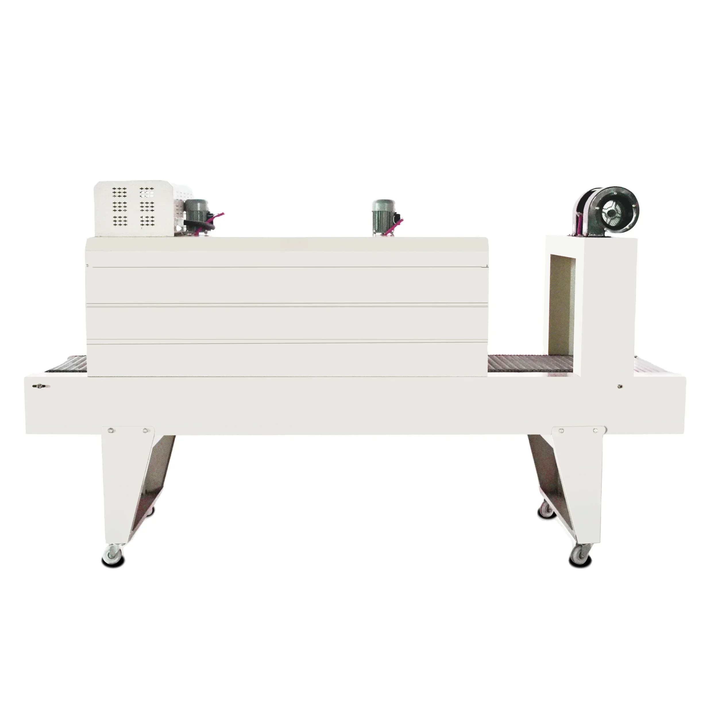 Automatic heat shrinkable film packaging gift box mobile phone box packaging machine glass water tea shrink film machine plastic