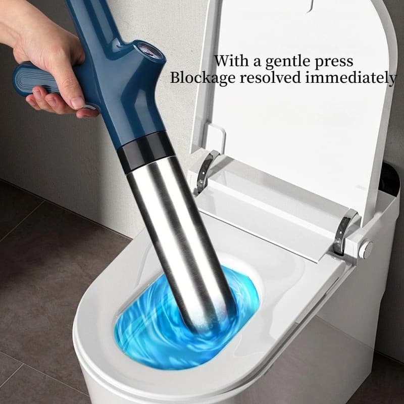 New pipe dredger, toilet dredger, stainless steel household sewer floor drain dredging toilet suction