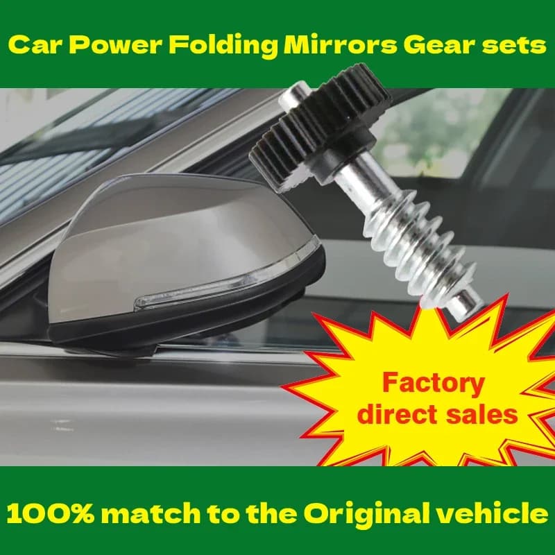 AZGIANT Car Power Fold Mirror Gear Part Pinion Set For Hyundai ix25 MK2/Creta MK2/Verna/Accent V/Solaris Brand New Metal Parts