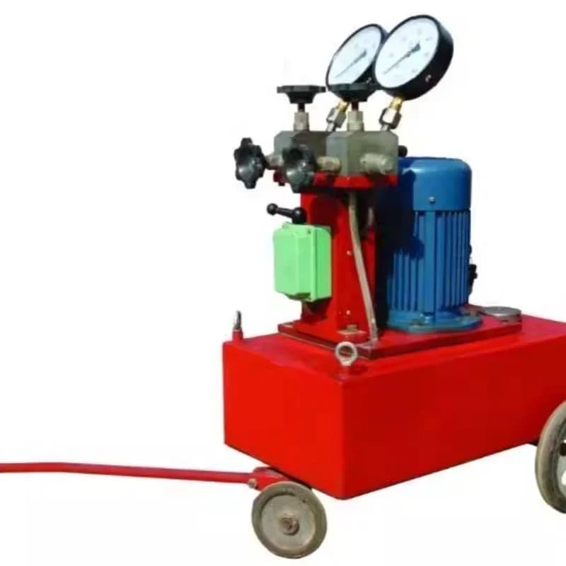 Bridge high pressure jack oil pump anchor cable hydraulic electric tension machine