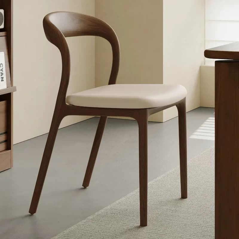 Modern Comfortable Dining Chairs Nordic Design Kitchen Relaxing Lounge Dining Chair Waiting Room Accent Dining Room Furniture