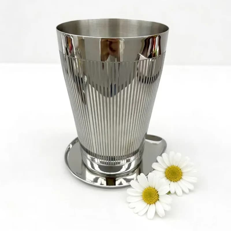Nordic light luxury wine champagne wine set coaster stainless steel 304 minimalist home storage mat milk coffee mat