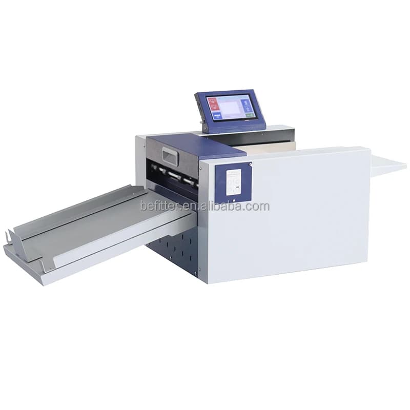 DCP-13E Manual Feed Double Creasing Blade Perforation Scorer Machine With 13 Inch Paper Capacity