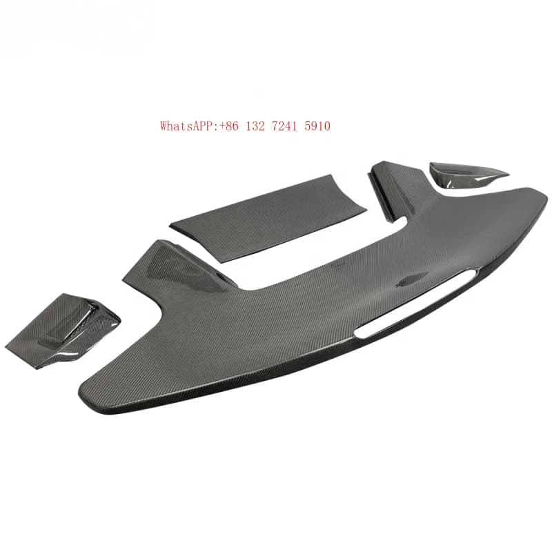 Style Carbon Fiber Tail Wing Spoiler Rear Spoiler