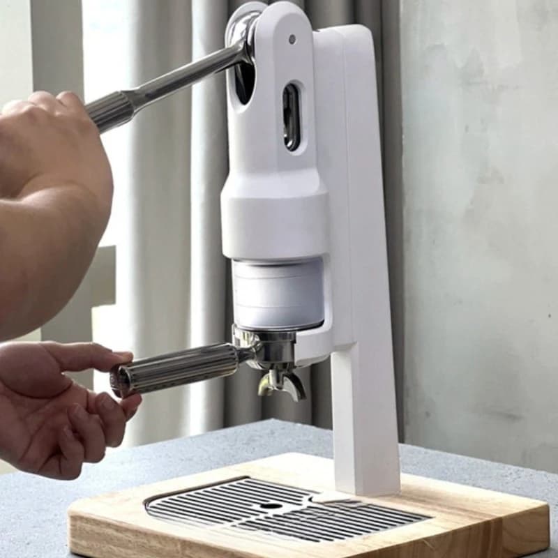 Hand-pressed coffee machine, manual pull bar semi-automatic household hand-pressed Italian coffee machine