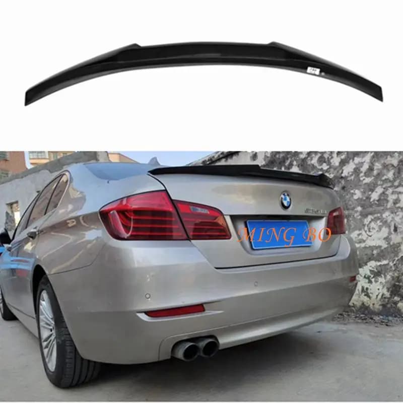 Carbon fiber Forged carbon Rear Spoiler Trunk wing 2009-2017 FOR BMW 5 Series F10 F18/F10 M5 Sedan M4 Style
