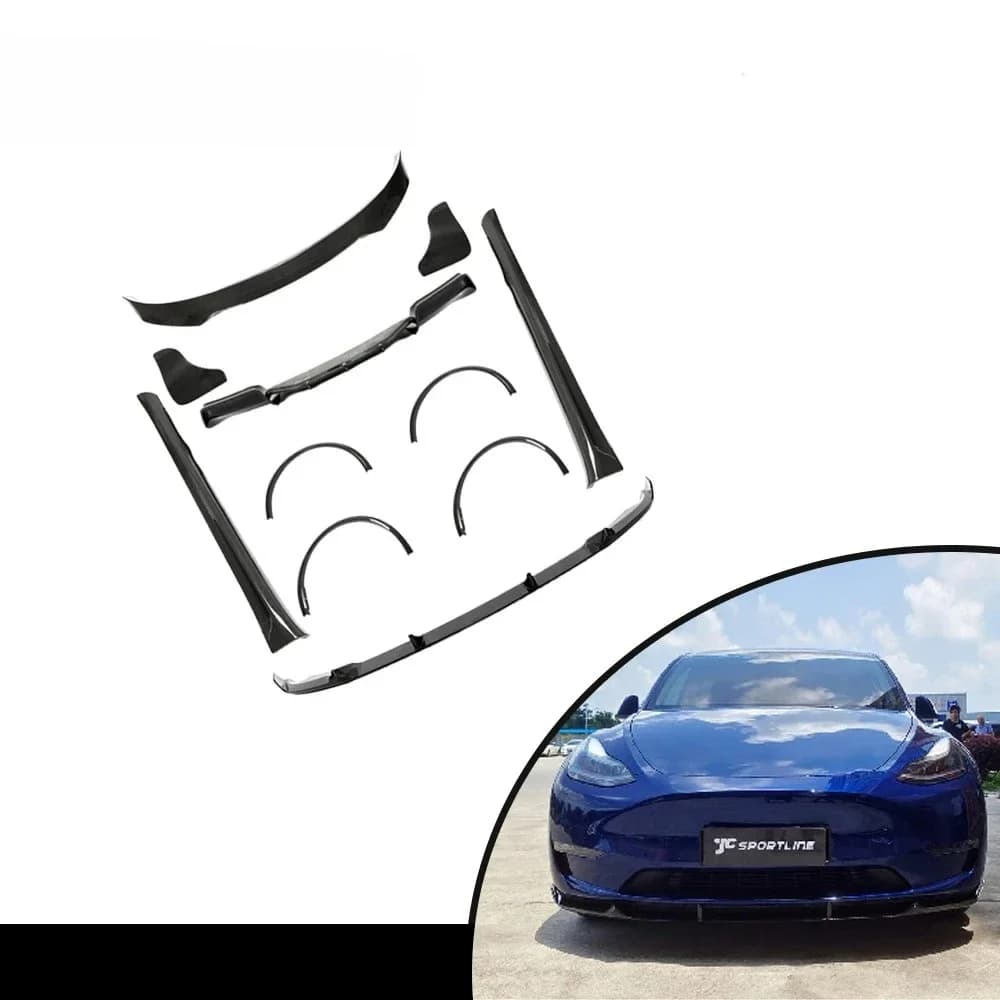 High Performance Auto Body Parts Lightweight Carbon Fiber Body Kit Renovation For Tesla Model Y