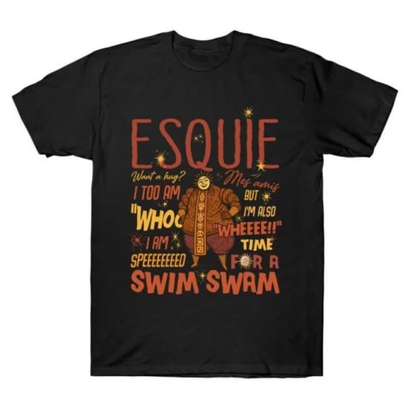 Esquie Clair Obscur Expedition 33 Gift Clothes for RPG gamer 100% cotton printed tee Short Sleeve Graphic T-Shirt All size tops