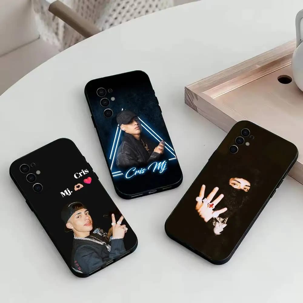 Cris M-J -Singer  Phone Case For Samsung S25,S24,S21,S22,S23,S30,Ultra,S20,Plus,Fe,Soft Silicone Black Cover
