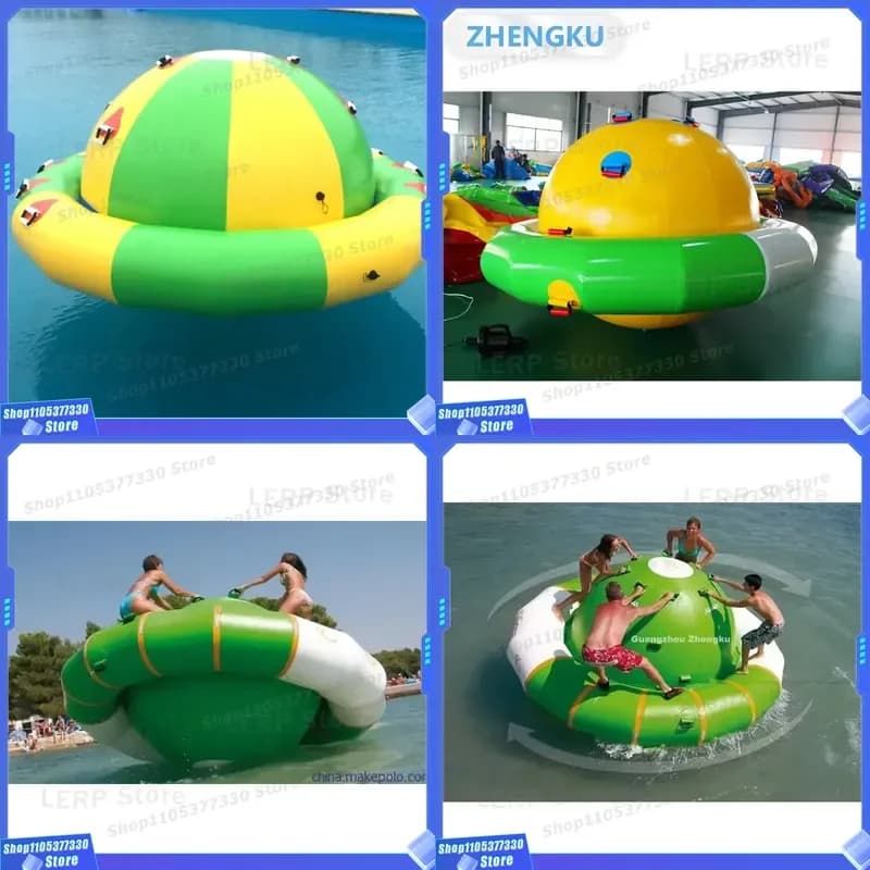 Water Park Inflatable Floating Seesaw Inflatable Water Climbing Rocker for Water Sport