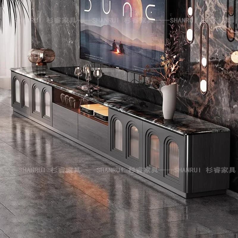 Simple Designtv Brackets Storage Aesthetic Elegant Luxury Tv Stands Space Saving Creative Furniture For Tv Living Room Furniture