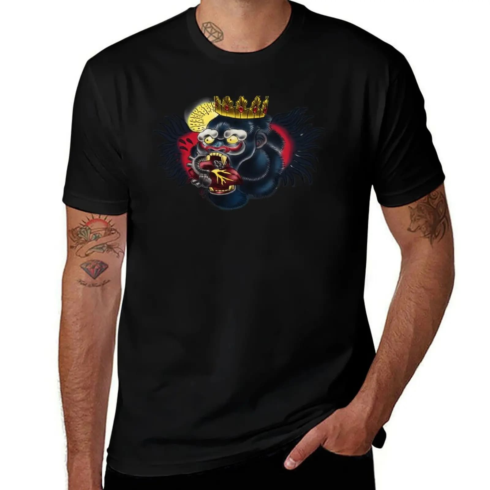The notorious tattoo T-Shirt Mechanic Work Tee Shirt T-Shirt