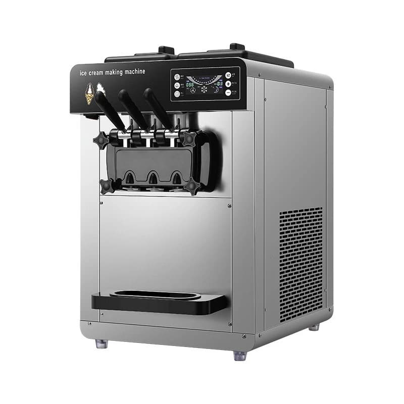 Ice Cream  Cone Machine Stall Commercial Soft Ice Cream Machine Commercial Automatic Ice Cream
