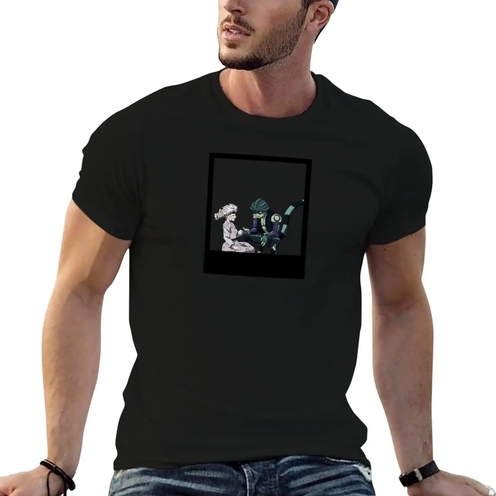 Meruem x Komugi T-Shirt gifts for boyfriend anime stuff funny t shirts men