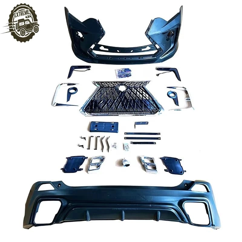Car Accessories Facelift PP Material Bodykit Body Kit for Toyota RAV4 2016-2019