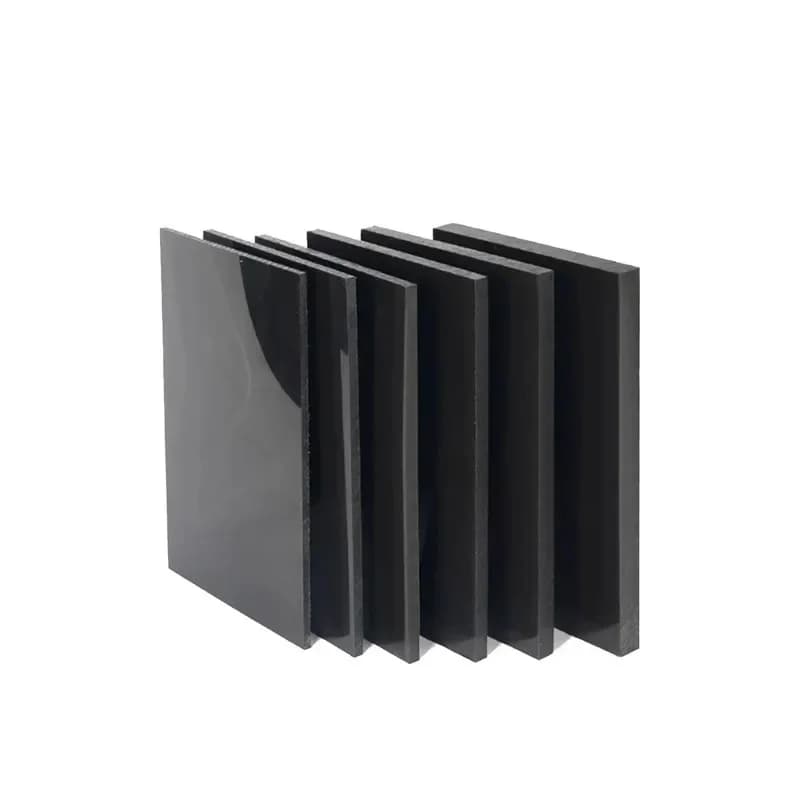 Black HDPE Polyethylene Sheet Corrosion Resistant Wear Resistant Insulating Board Eco-Friendly
