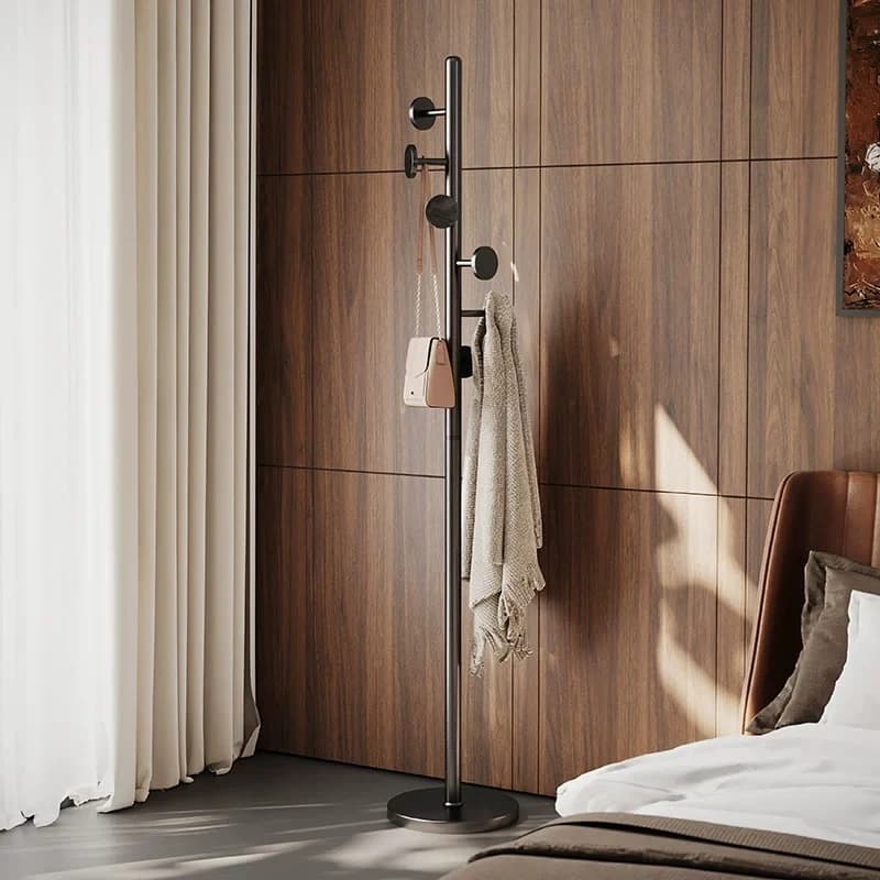 Metal Tree Clothing Rack Modern Hallway Apartment Cool Coat Rack Designer Portable Porte Manteaux Luxury Room Furniture