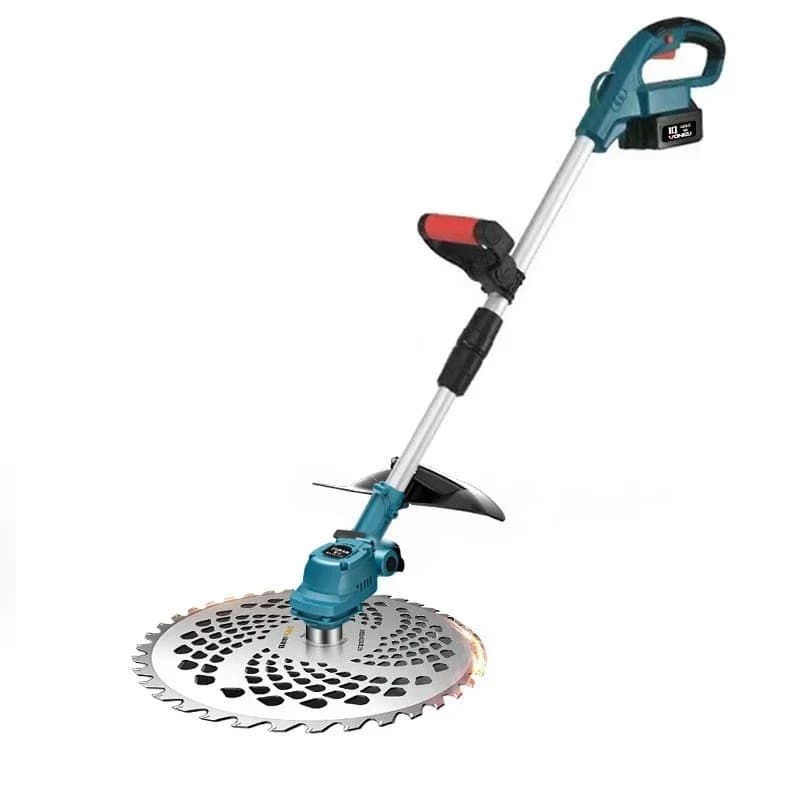 Rechargeable electric lawn mower Small household high-power lithium battery lawn mower Lawn machine Agricultural play