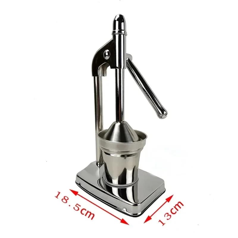 Professional Stainless Steel Manual Citrus Juicer Press Orange Squeezer for Fresh Juice Kitchen Countertop Tool