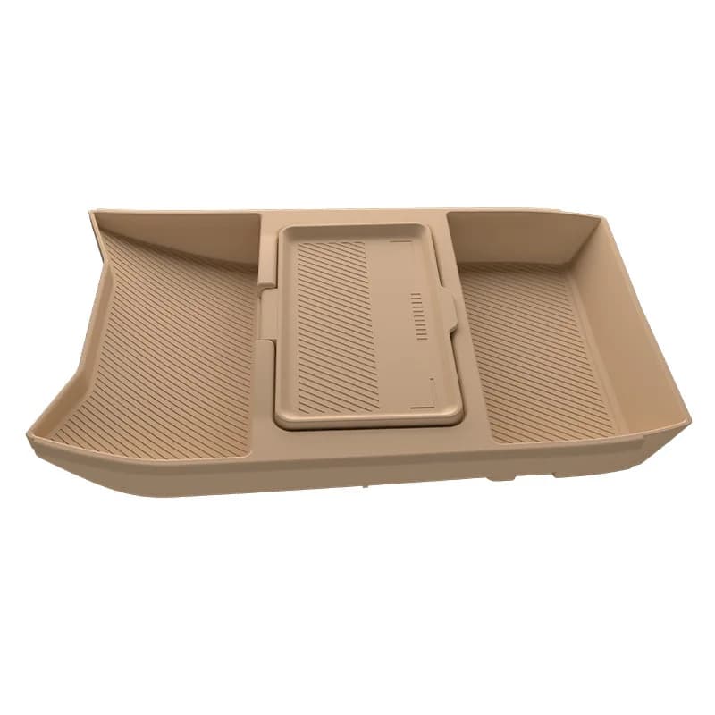 Suitable for 23-25 Jetour Traveler's central control storage box, Shanhai T2 silicone pad storage box, and storage storage box