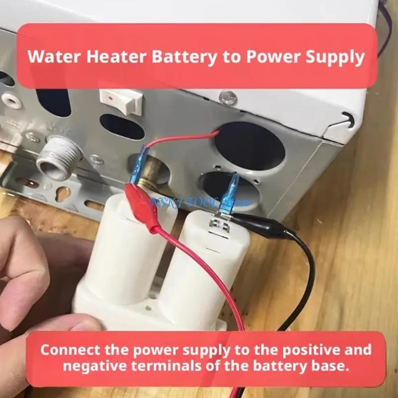 L8RC White Battery Box Part for Hot Water Unit Power Supply Service Repair