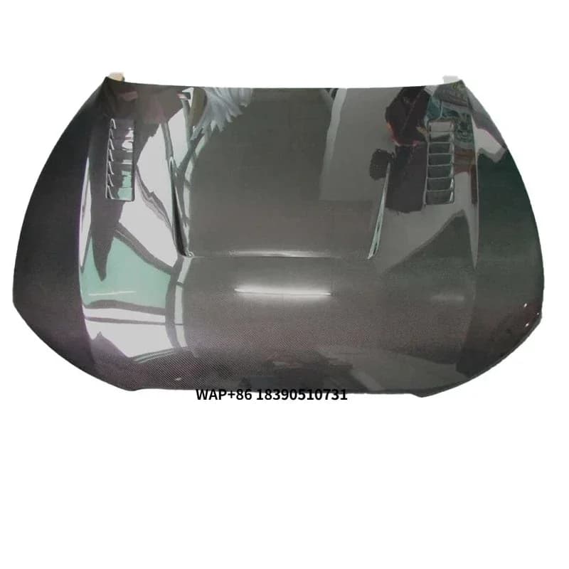 High Quality S5 Style Carbon Fiber Fibre Engine Hood Vent Car Bonnet for A5 2009-2011 2010