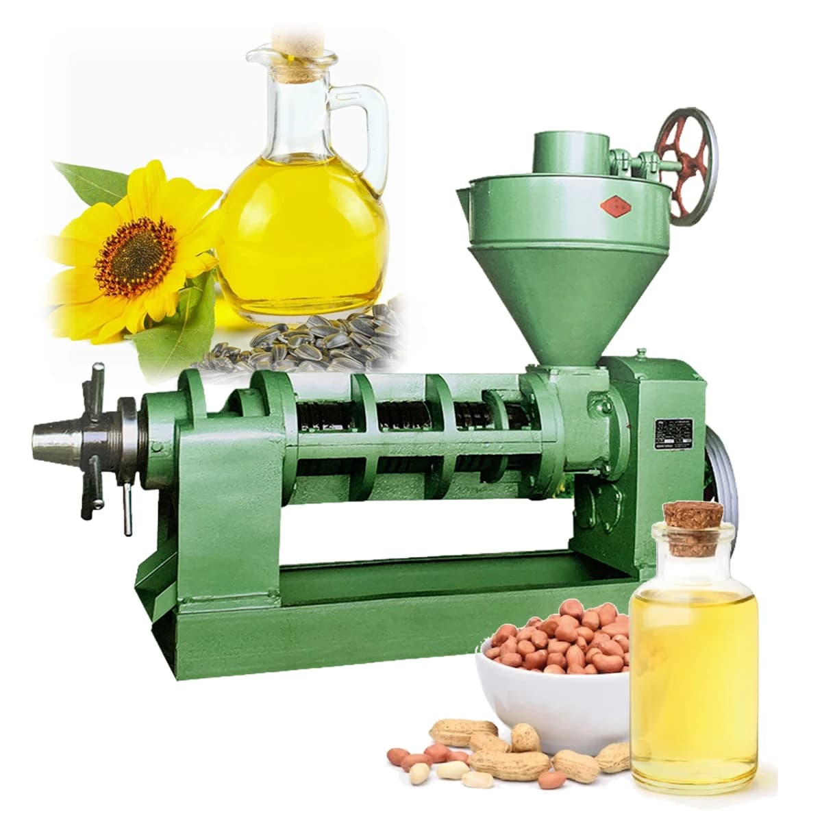 Mini Mill Oil Press Machine For Small Business New Sunflower Soybean Rapeseed Cooking Canola Olive Peanut Seed Oil Extraction