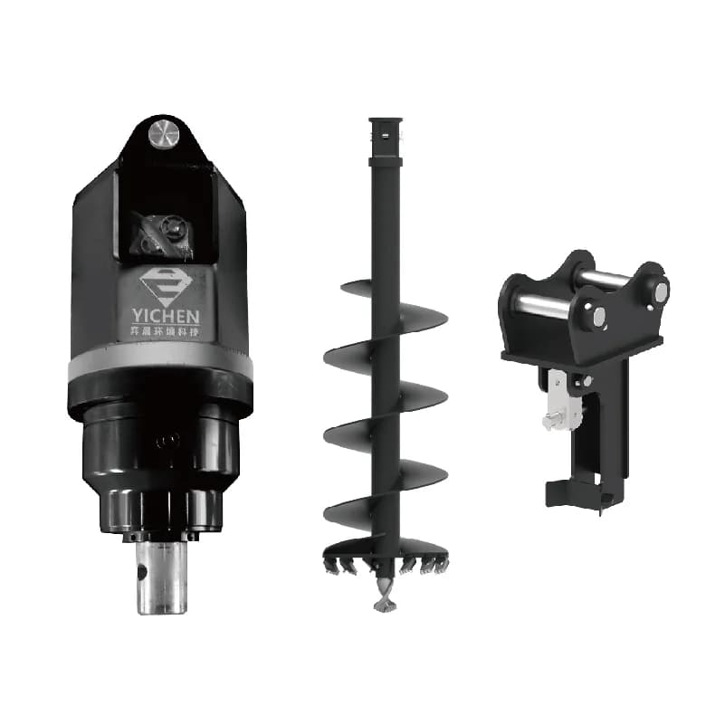 3000N Compact Hydraulic Auger System for Tight Working Conditions and Urban Projects