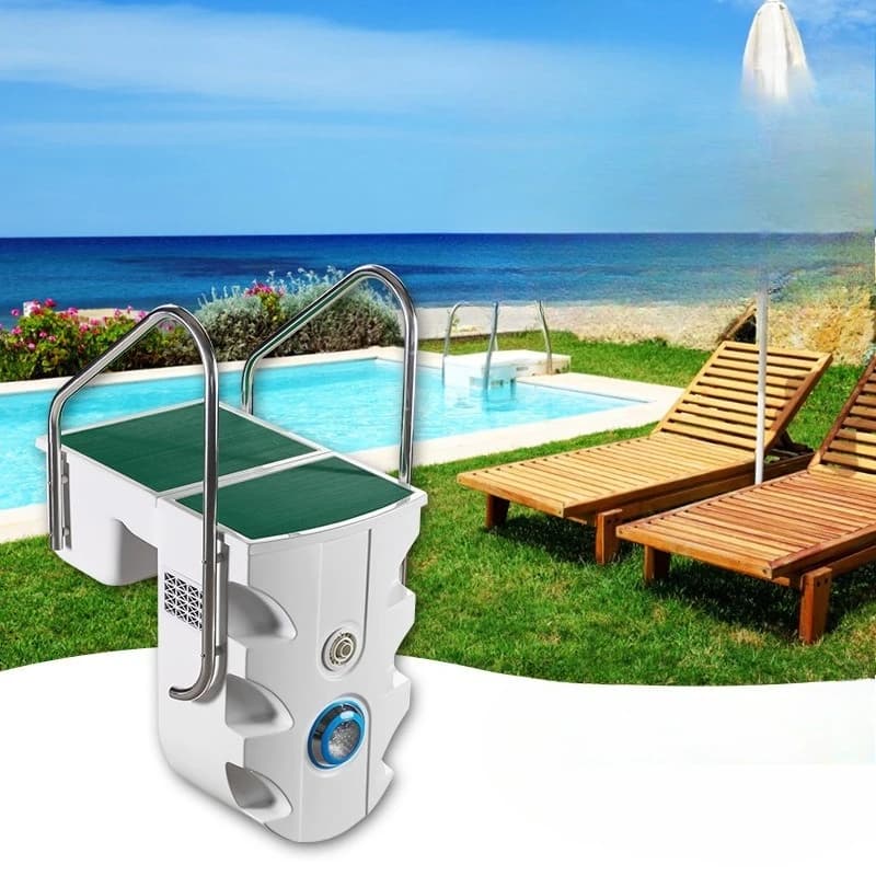 Swimming pool integration, wall-mounted machine sewage treatment equipment water quality filter, disinfection integrated machine