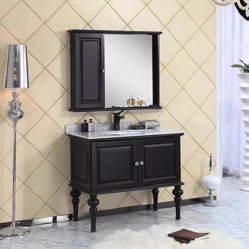 Floor Drawers Bathroom Cabinet Organizer Storage Mirror Toilet Display Partitions Cupboard Luxury Gabinete Trendy Furniture