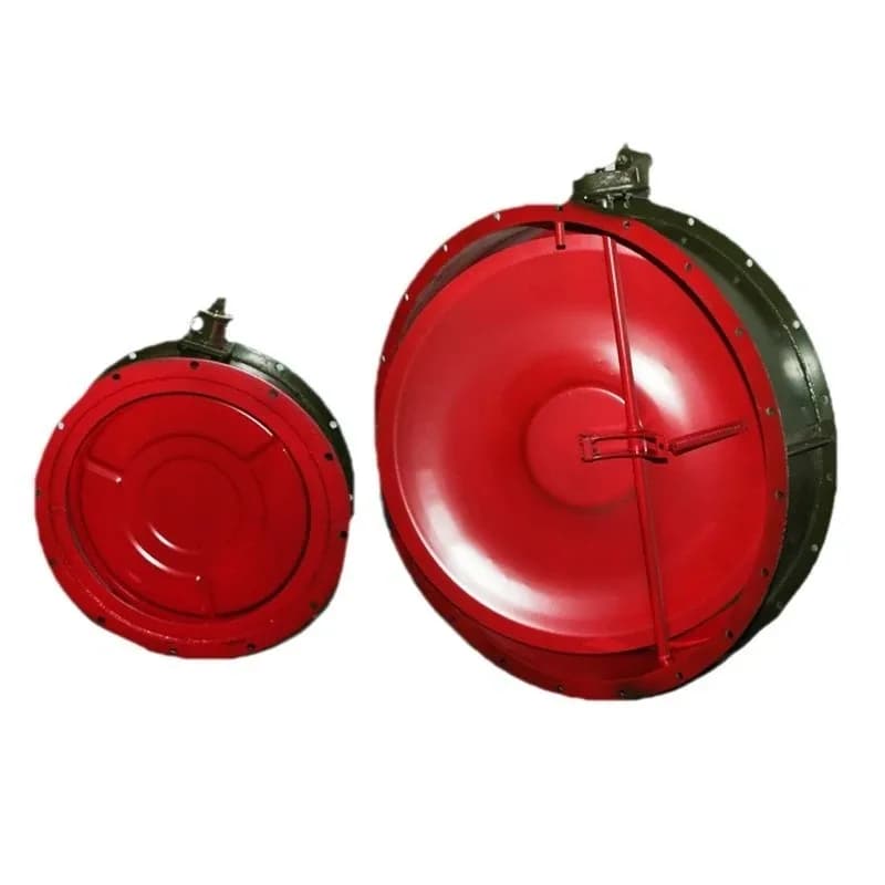 Processing air defense ventilation closed valve,double connecting rod manual electric valve, high pressure resistance adjustable