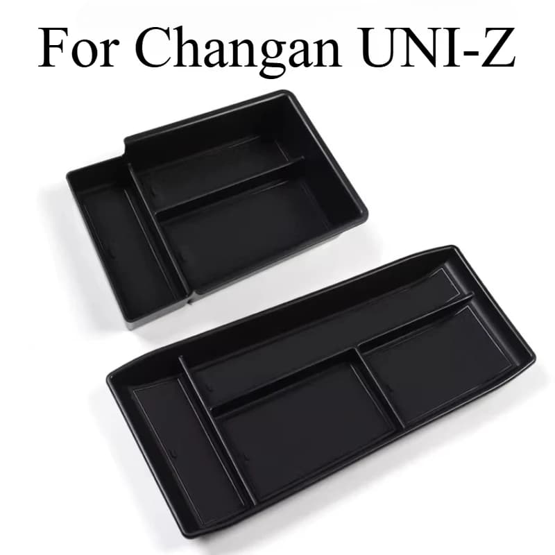 For Changan UNI-Z Center Console Organizer Tray – Armrest Storage Box Divider, Under-Gear Shift Console Storage Insert