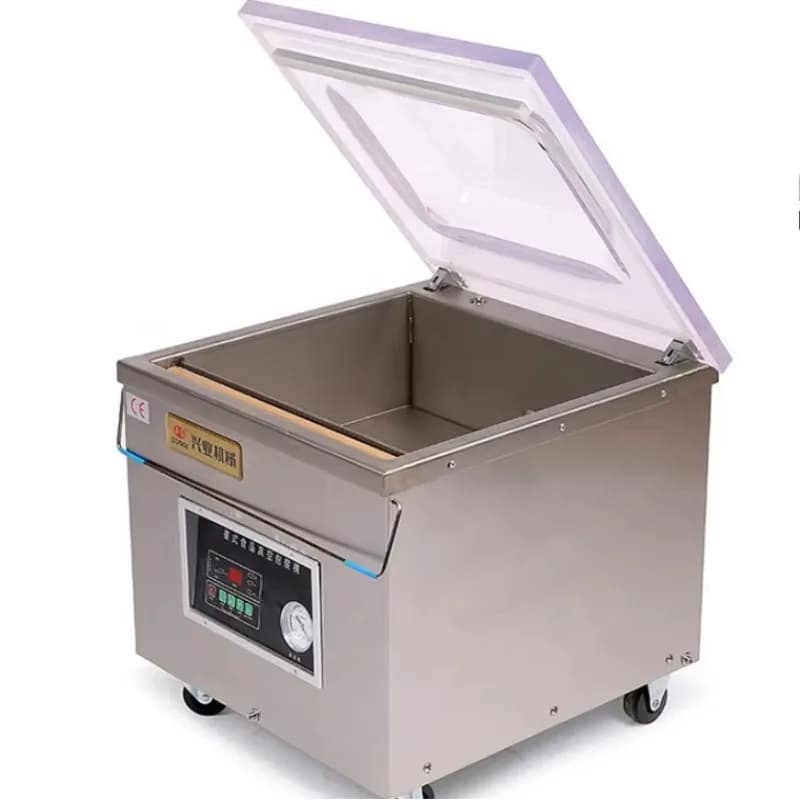 DZ-300 Table Type Available 2 Seal With Fish Steak Hardware Liquid Beef Vacuum Packaging Machine