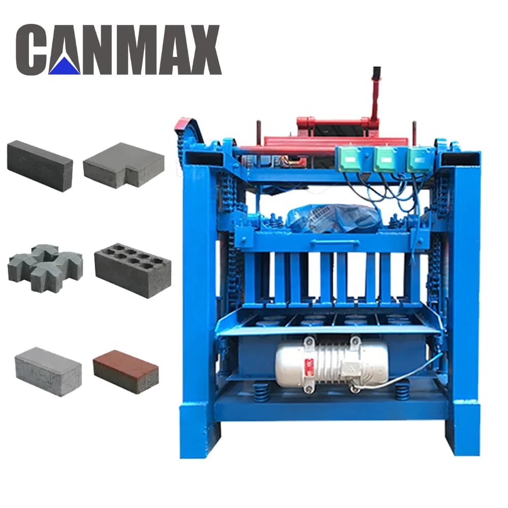 Diesel Engine Concrete Cement Block Making Machine Price Automatic Hollow Clay Brick Making Machinery for Sale Good Price