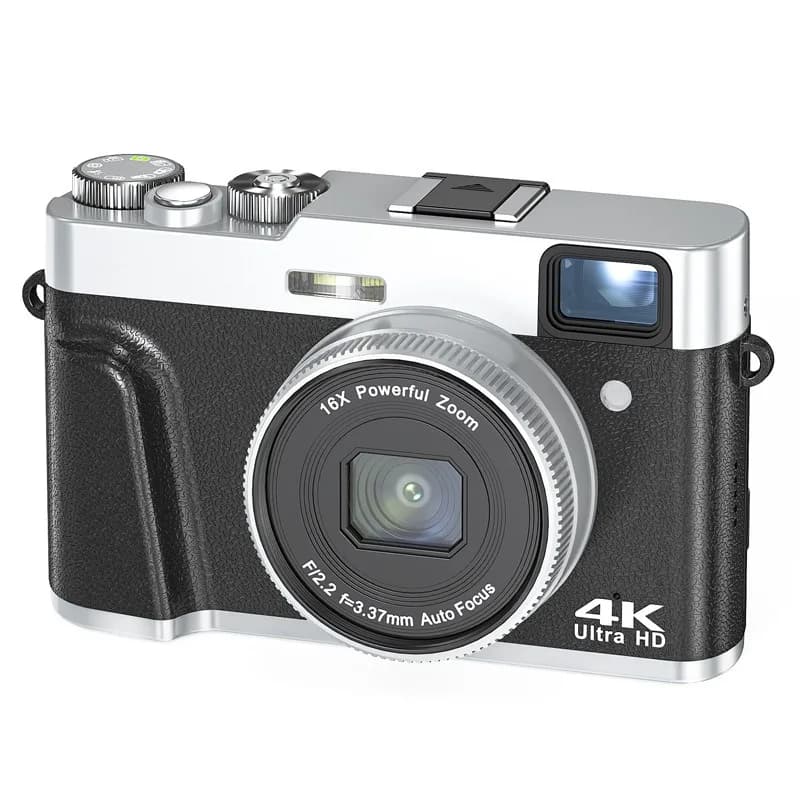 4K Vintage Digital Camera Student Party Entry Level Photo Digital Camera Home high definition camera