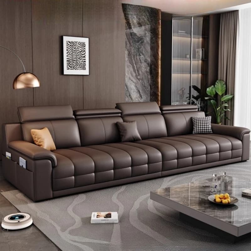 Genuine Leather Nordic Sofas Classic Luxury Italian Massage Relax Armchairs Sofas Single Cinema Wohnzimmer Sofas Furnitures