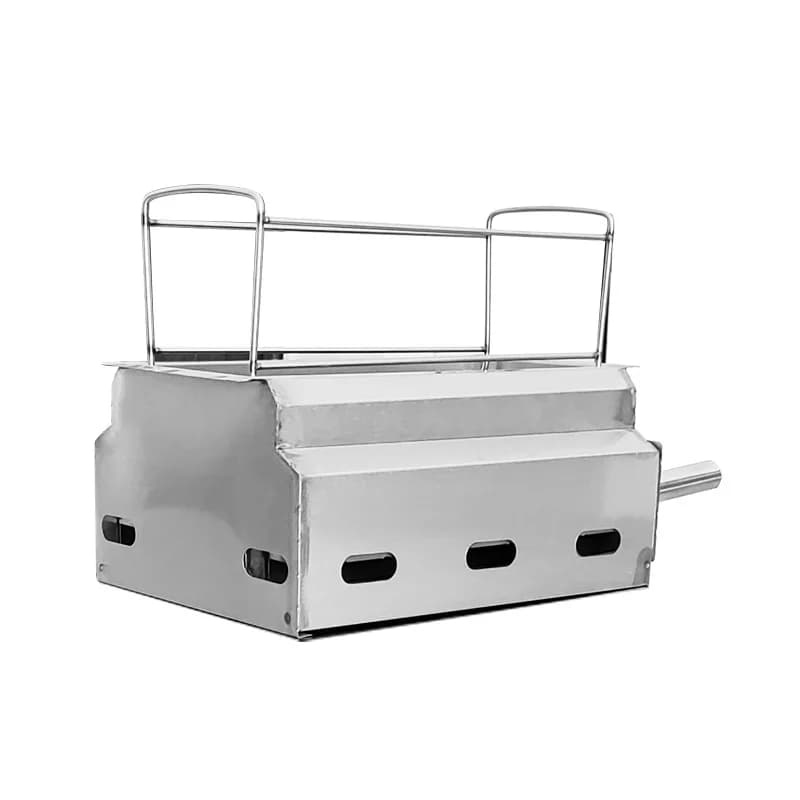 Zibo Barbecue Stove Smokeless Stove Carbon Grill Commercial Stall Barbecue Shop Zibo Small Cake Indoor