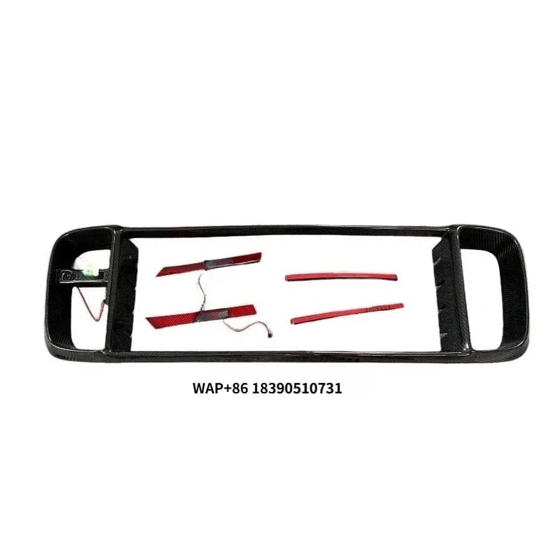 Dry Carbon Fiber Grille Frame Is  for Benz W464 W463A Rocket Style Car Accessories Grille Car Center Grille Frame Body Kit