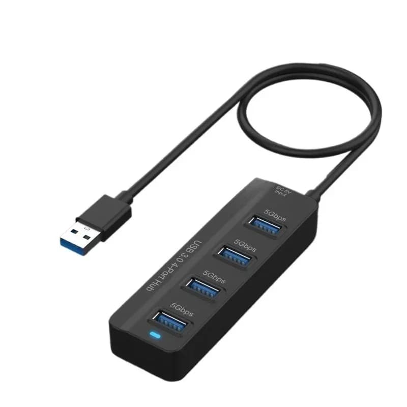 USB3.0 four-port hub computer mobile phone high-speed splitter USB3.0 hub U disk mobile hard disk