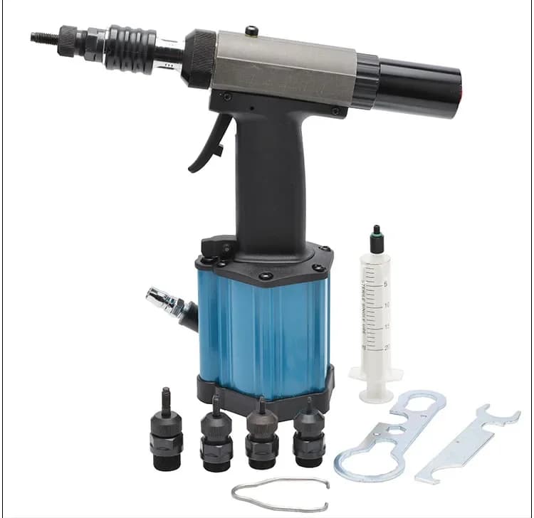 Industrial M3~M8 Pneumatic hydraulic rivet nut gun air nut riveter puller setting tools with rivet heads