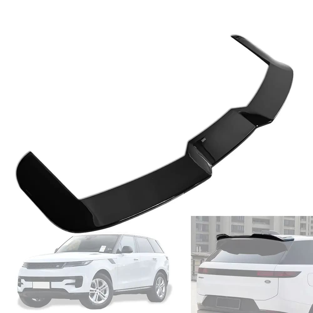 Roof Rear Spoiler Glossy Black Trunk Wing Lip Body Kit For Land Rover Range Rover Sport 2023