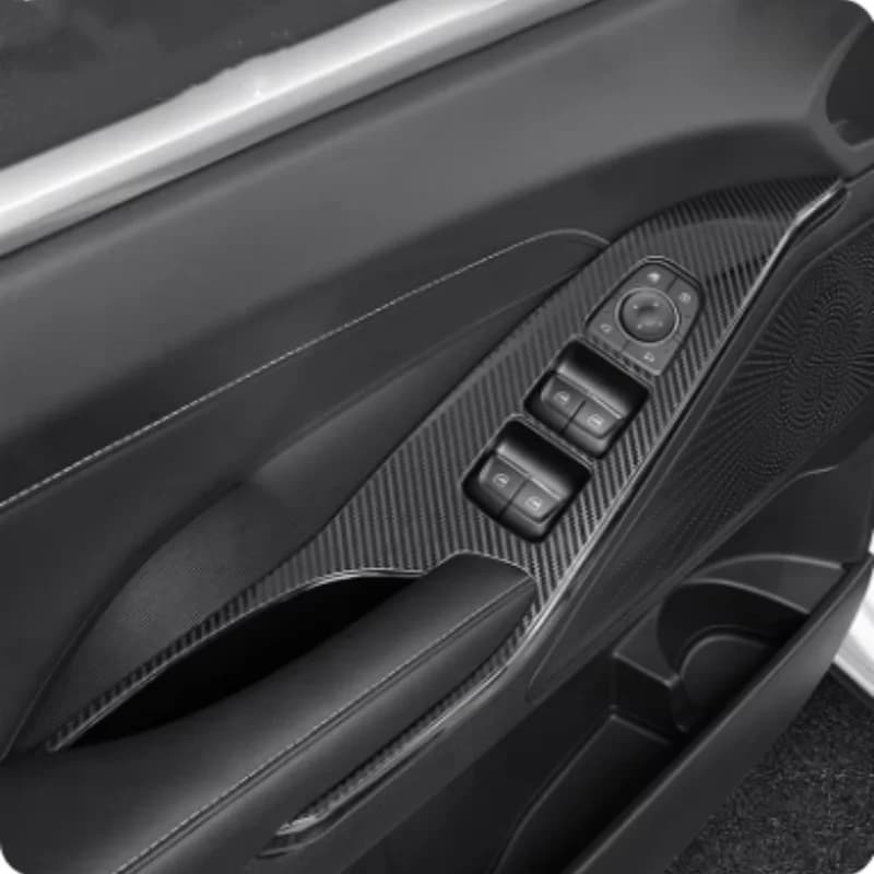 For Haval H6 3rd Gen 2021-2024 Interior Modify Accessories Glass Window Lift Switch Button Panel Cover Sticker Decoration Trim