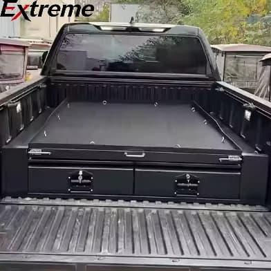 EXTREME Pickup Truck Drawer System Pickup Truck Storage Box Truck Bed Slide Box for Overlanding