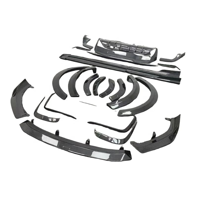 High Quality 2023 RX500h RX300 RX350 RX450 Carbon Fiber Style Body Kit Fiberglass Bumper Custom Car Styling Parts