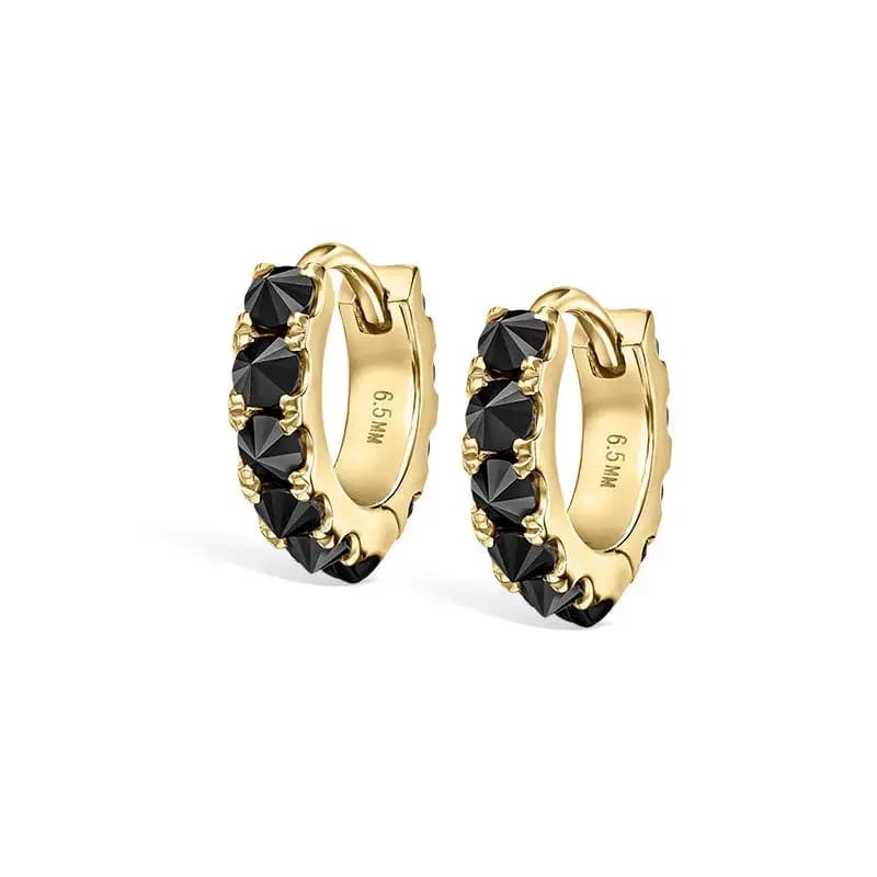 Anti-set earrings D color moissanite light luxury high-end accessories simple versatile jewelry explosion