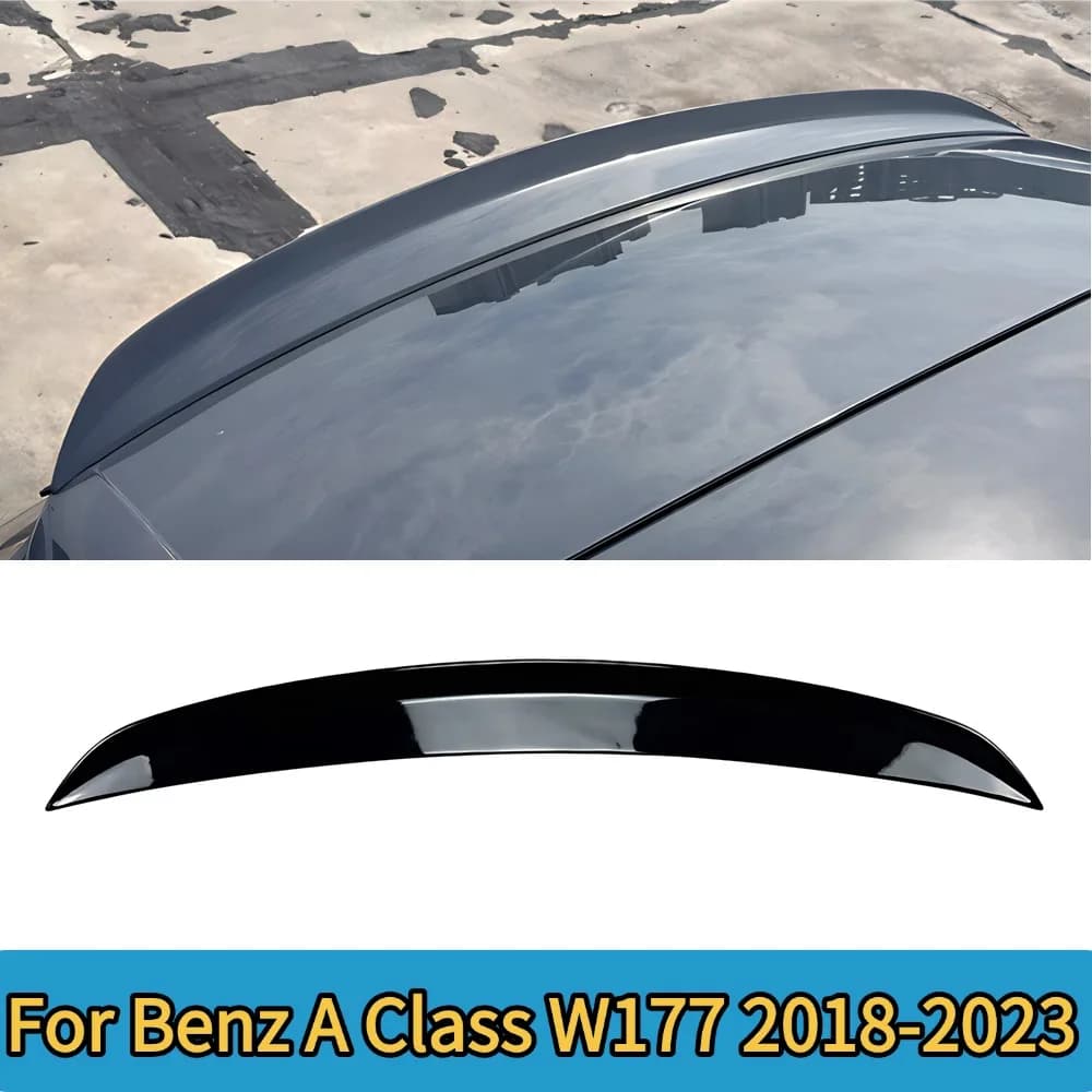 For Mercedes Benz A Class W177 2018-2023  A160 A180 A200 A220 A45 A35 Hatchback AMG Car Rear Trunk Roof Spoiler Tail Wing Kit